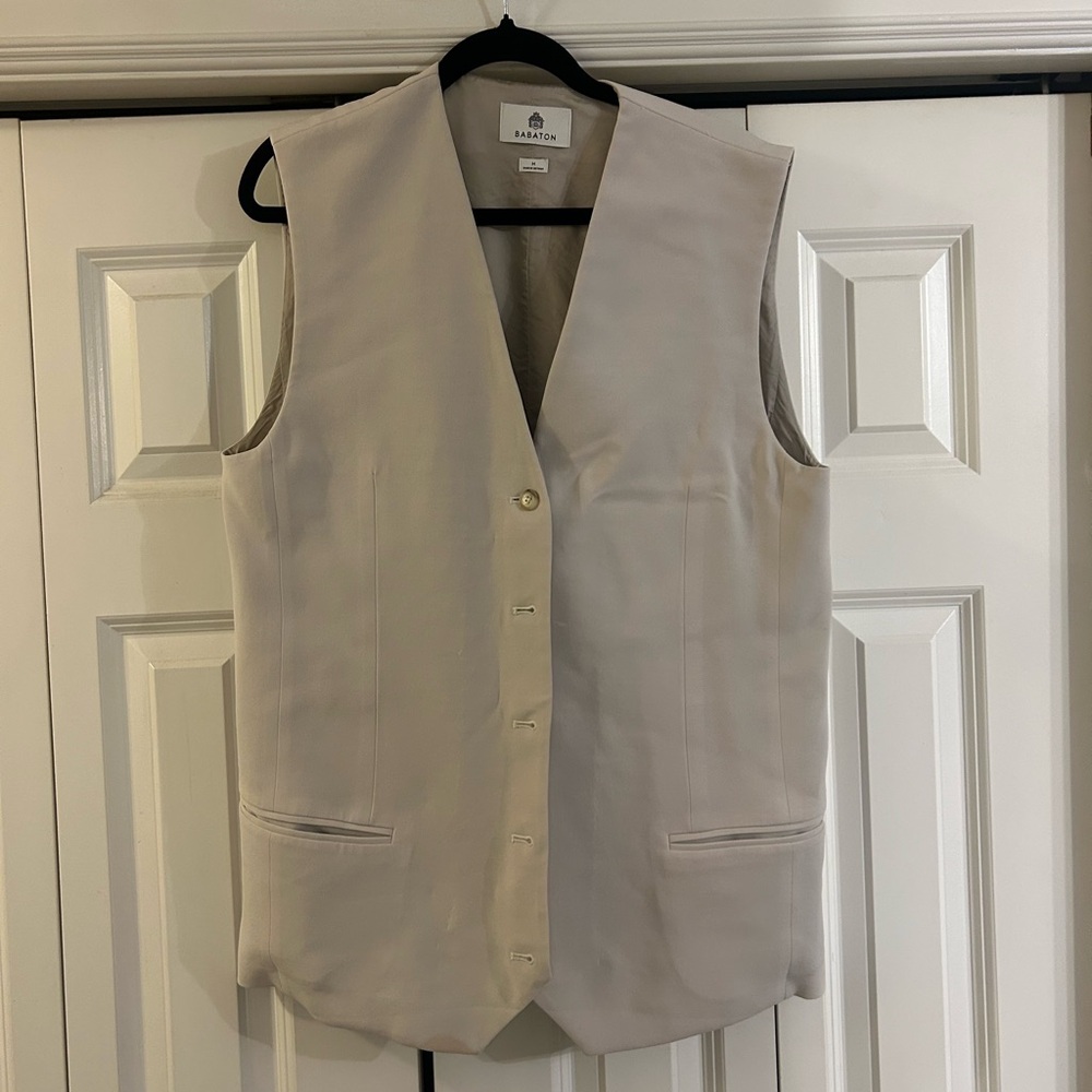 SOLD!! Babaton Cream Vest